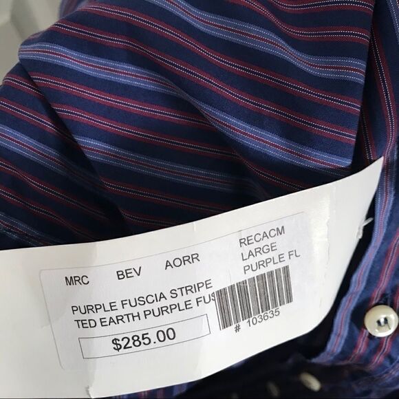 Highest Quality!! NWT Classic Italian Bevilacqua size L Shirt! - Picture 5 of 12